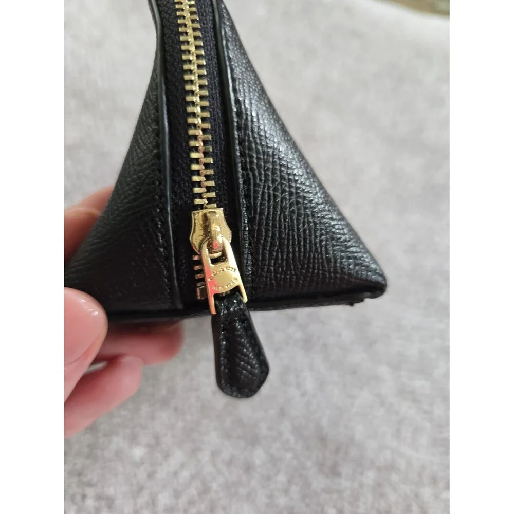 Black Coach Cosmetic Bag